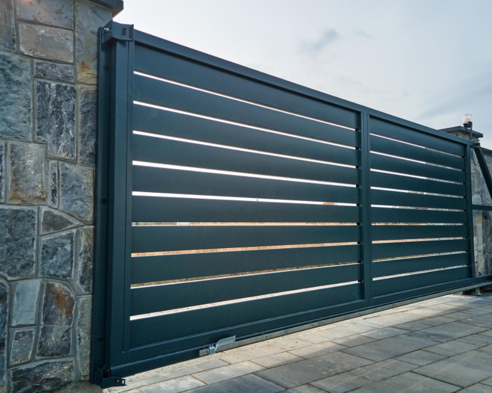 Driveway gate Repair & Installation True Blue Garage Doors